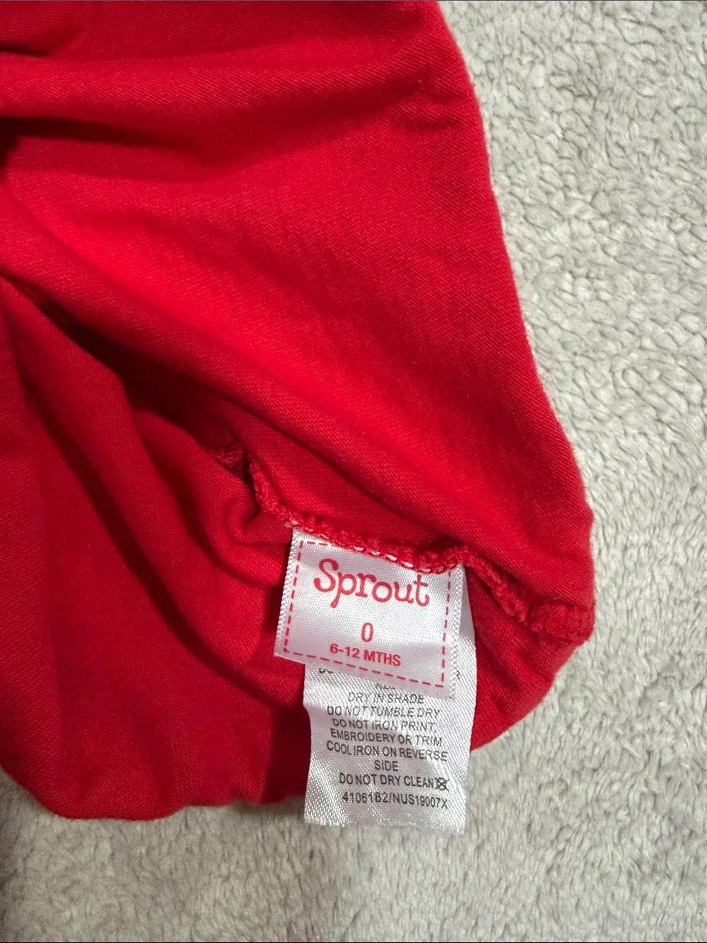 Sprout festive red